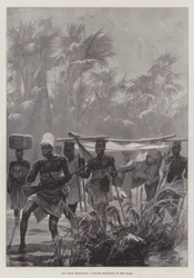 La spedizione del Benin, un commerciante che torna alla costa